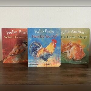 Hello Farm and Animals Board Books Loes Botman